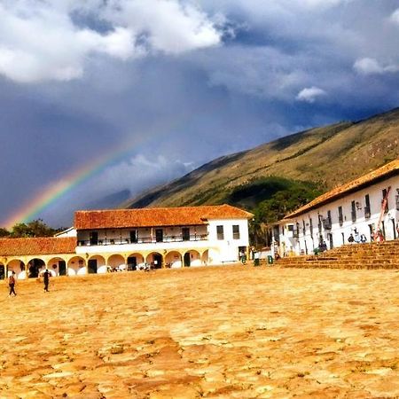 Hostal Boutique Narino Plaza Villa de Leyva Exteriör bild