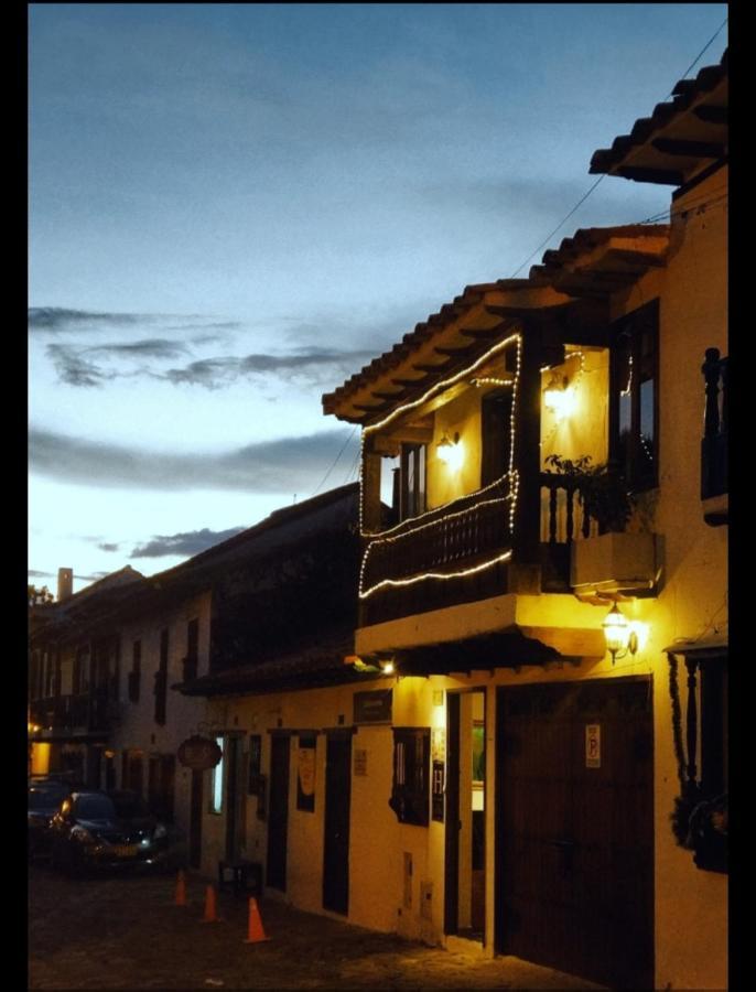 Hostal Boutique Narino Plaza Villa de Leyva Exteriör bild